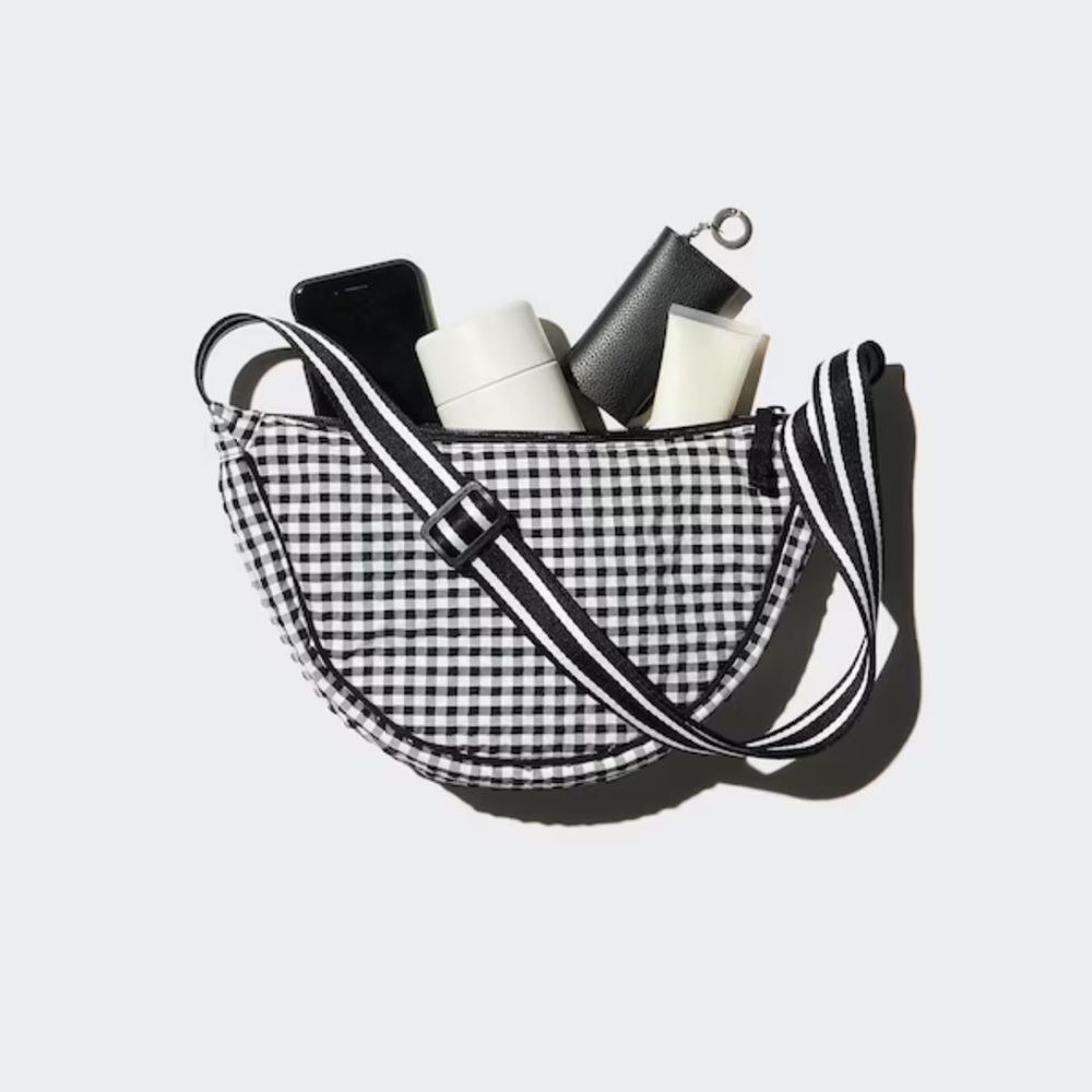 Uniqlo gingham crossbody NWOT